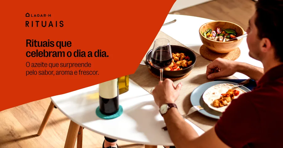 Campanha de Pascoa para o azeite Lagar H