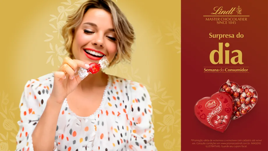 Campanha Semana do Consumidor para a Lindt