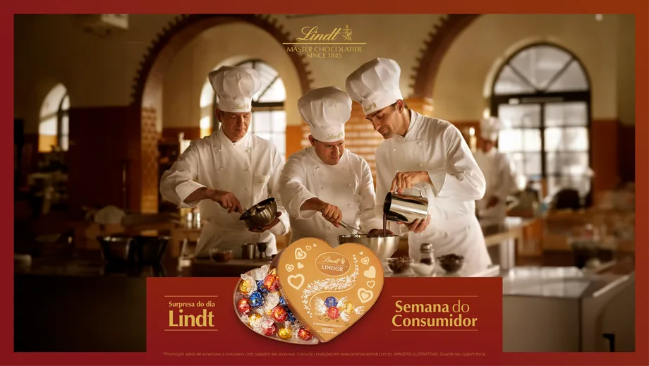 Campanha Semana do Consumidor para a Lindt
